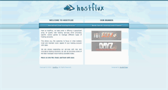 Desktop Screenshot of hostflux.net